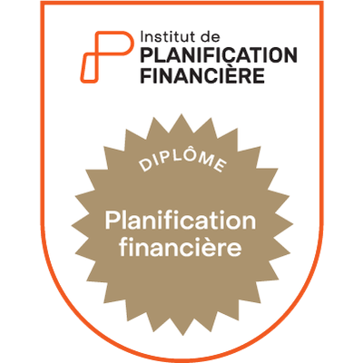 Diplôme en planification financière badge issued to dave@ddhumes.com